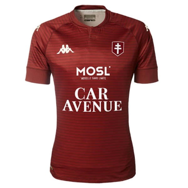 Camiseta Metz Replica Primera Ropa 2020/21 Rojo